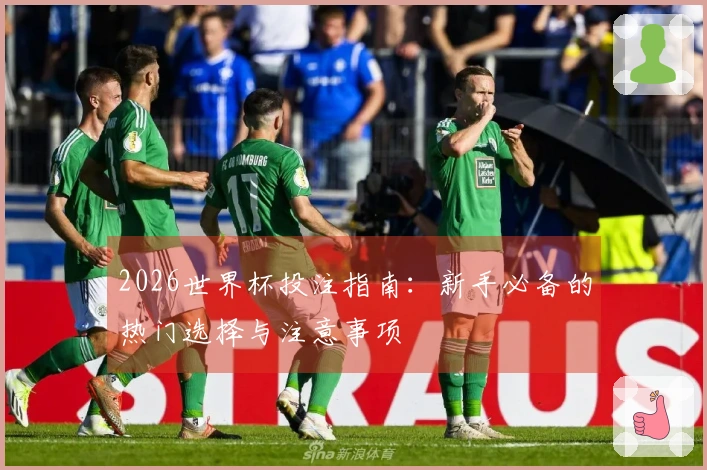 2026世界杯投注指南：新手必备的热门选择与注意事项