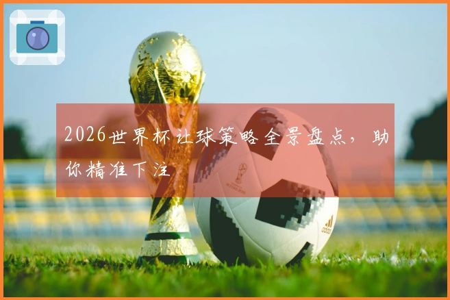 2026世界杯让球策略全景盘点，助你精准下注
